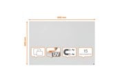 Konference & Præsentation - Nobo Infinity rammeløst magnetisk whiteboard 900x600mm - 1915714