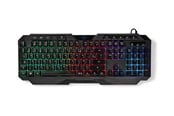 Tastatur - Nedis - keyboard - wired gaming - AZERTY - French - black - Gaming Tastatur - Fransk - Sort - GKBD110BKFR