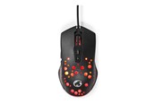 Mus - Nedis Gaming - mouse - USB - black - Mus - Optisk - 7 knapper - Sort - GMWD410BK