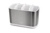 Badeværelsestilbehør - Joseph Joseph 70531 toothbrush holder, stainless steel - 70531