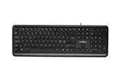 Tastatur - Nedis - keyboard - QWERTY - Nordic - black - Tastatur - Nordisk - Sort - KBMU200BKND