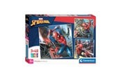 Puslespil - Clementoni Jigsaw Puzzle Super Color Square Marvel Spiderman 3x48pcs. Floor - 25316