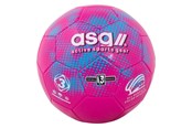 Sport & Fitness - ASG Fodbold Pink/Blå str. 3 - ASG1074I3