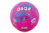 Sport & Fitness - ASG Fodbold Pink/Blå str. 4 - ASG1074I4