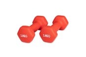Sport & Fitness - ASG Neopren Håndvægtsæt 2 Kg - ASG4170IONE SIZE