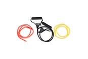 Sport & Fitness - ASG Justerbar Træningselastik m. Håndtag - ASG4207IONE SIZE