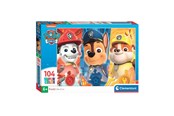 Puslespil - Clementoni Jigsaw Puzzle Super Color PAW Patrol Close Up 104 pcs. Floor - 25769