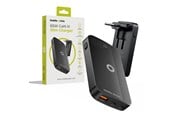 Mobil - Adaptere & Opladere - Mobile Origin 65W GaN III Slim Charger dual USB-C - Single USB-A black - GAN-65W-SLM-BLK