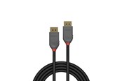 Skærmkabel - Lindy Anthra DisplayPort 1.4 Cable - 1m - 36481