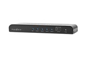 Skærm & Lyd switch - Nedis VSPL3474AT - video/audio splitter - 4 ports - VSPL3474AT