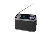 DAB, netværks- og clockradio - Nedis RDDB5200BK - DAB portable radio - USB-host Bluetooth - DAB/DAB+/FM - RDDB5200BK
