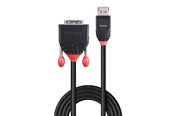 Skærmkabel - Lindy DisplayPort to DVI-D Cable - 2m - 41491