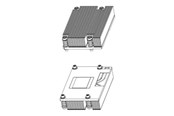 CPU Køler - Dell - processor heatsink - for CPU 95W or higher customer kit - CPU Heatsink (Uden blæser) - 412-BBJD
