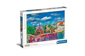 Puslespil - Clementoni Jigsaw Puzzle Park Guell Barcelona 1000 pcs. Floor - 39744