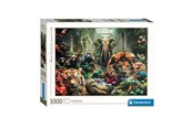 Puslespil - Clementoni Jigsaw Puzzle Mystic Jungle 1000pcs. Floor - 39824