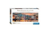 Puslespil - Clementoni Jigsaw Puzzle Panorama Bright Amsterdam 1000pcs. Floor - 39838