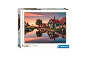Puslespil - Clementoni Jigsaw Puzzle Zaanse Schans 1500 pcs. Floor - 31696