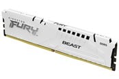 RAM - Kingston FURY Beast DDR5-6000 - 16GB - CL36 - Single Channel (1 pcs) - AMD EXPO - Hvid - KF560C36BWE2-16