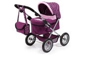 Dukke, bamse og udstyr - Bayer Design Dolls Pram Trendy - Purple - 13037AA