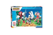 Puslespil - Clementoni Jigsaw Puzzle Super Color Maxi Sonic 104pcs. Floor - 25764