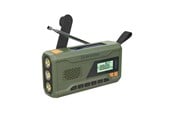 DAB, netværks- og clockradio - Manta Portable Emergency Radio - FM - Mono - Grøn - RDI401G