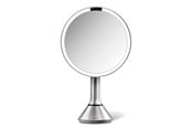 Makeupspejl - Simplehuman Sensor spejl med touch-kontrol lysstyrke og dobbelt lysindstilling, børstet - ST3052