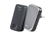 El-apparater - Foss Europe TREND Dørklokke BLUU1 NOVUS, Plug in, Sort - 102063