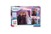 Puslespil - Clementoni Jigsaw Puzzle Super Color Square Disney Frozen 3x48pcs. Floor - 25306