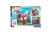 Puslespil - Clementoni Jigsaw Puzzle Super Color Square Marvel Spidey and His Friends 3x48pcs. Floor - 25294