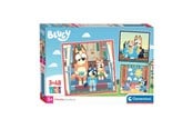 Puslespil - Clementoni Jigsaw Puzzle Super Color Square Bluey 3x48pcs. Floor - 25308