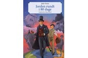 Børnebøger - Jorden rundt i 80 dage - Børnebog - Hardback - 9788775924714
