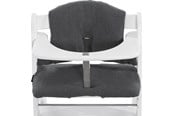 Baby Udstyr - Hauck Select højstolspude Jersey Charcoal - 667033