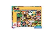 Puslespil - Clementoni Jigsaw Puzzle Super Color Emoji Town 180pcs. Floor - 29066