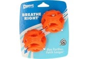 Hunde - CHUCKIT - Breathe Right Fetch Ball Medium 6.5cm 2 pk - (CHUC32141) - CHUC32141-error