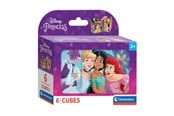 Puslespil - Clementoni Block Puzzle Disney Princess 6 pcs. Blok - 40660
