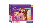 Puslespil - Clementoni Block Puzzle Disney Princess 12pcs. Blok - 41197