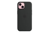 Mobil - Covers & Cases - Apple iPhone 15 Silicone Case with MagSafe - Black - MXPD3ZM/A