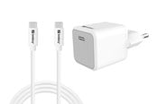 Mobil - Adaptere & Opladere - Sandberg USB-C 20W AC Charger + Type-C Cable - 441-58