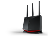 Router & firewall - ASUS RT-BE86U -Wi-Fi 7 - 2.6 GHz CPU - 1GB RAM - Router 802.11a/b/g/n/ac/ax/be (Wi-Fi 7) - 90IG08W0-MO9A0V