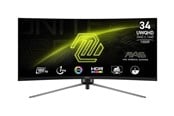 Skærm - 34" MSI MAG 345CQRDE - 3440x1440 (UWQHD) - 180Hz - VA - 9S6-3DD14H-003