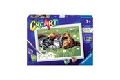 Kreativt Legetøj - Ravensburger CreArt Painting by Numbers - Sleeping Cats and Dogs - 289301