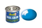 Kreativt Legetøj - Revell Enamel Paint #50 - Light Blue Glossy - 32150