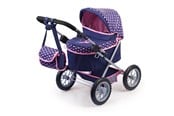 Dukke, bamse og udstyr - Bayer Design Doll's Pram Trendy - Navy (13052AA) - 13052AA