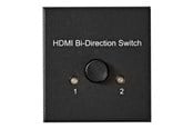 Skærm & Lyd switch - Nedis VSWI3482AT - video/audio switch - 2 ports - VSWI3482AT