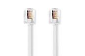 Telefonkabel - Nedis TCGL90200WT20 telephone cable - TCGL90200WT20