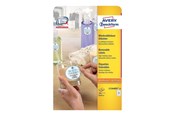 Papir, Fotopapir og Etiketter - Avery Zweckform - round labels - 300 label(s) - 60 mm round - L7104REV-25