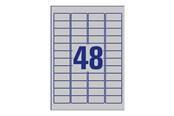 Papir, Fotopapir og Etiketter - Avery Zweckform - labels - matte - 384 label(s) - 45.7 x 21.2 mm - L6009-8