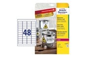 Papir, Fotopapir og Etiketter - Avery Zweckform L4778-8 - labels - 384 label(s) - 45.7 x 21.2 mm - L4778-8