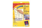 Papir, Fotopapir og Etiketter - Avery L4770 - transparent address labels - 1000 pcs. - 25.4 x 45.7 mm - L4770-25