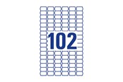 Papir, Fotopapir og Etiketter - Avery Zweckform L3410REV - price tag labels - 2550 label(s) - 16 x 26 mm - L3410REV-25